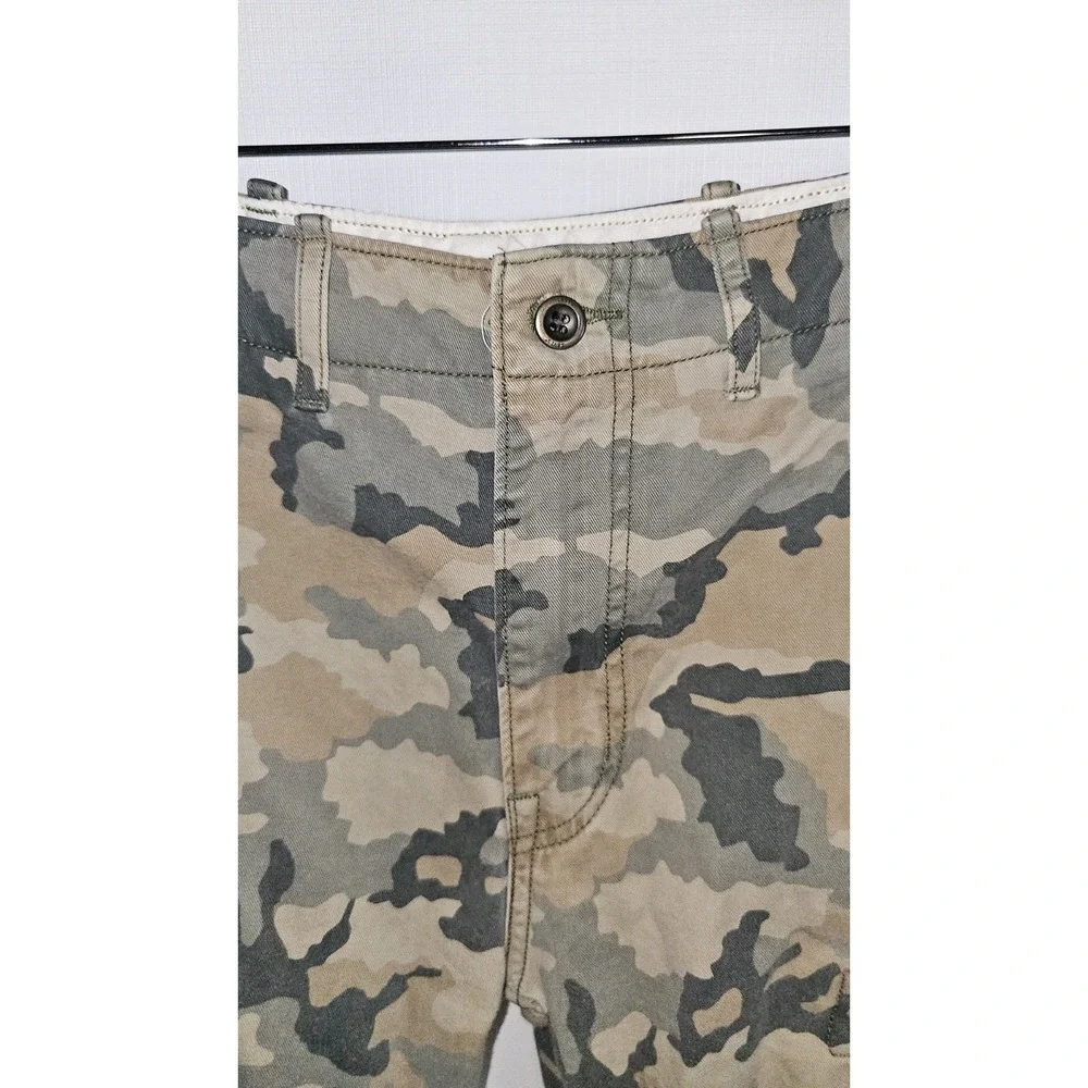 2013 Levi's Woodland Camouflage Cargo Pants Green‎ 30x28 Utility Streetwear Camo
